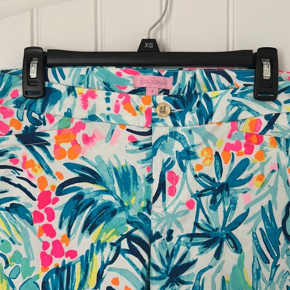 Lilly Pulitzer Kelly Ankle Skinny Pants Serene Blue - Picture 2 of 6